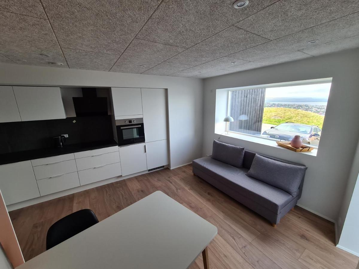 Brand New Apartment With Stunning Skyline Views Tórshavn Kültér fotó